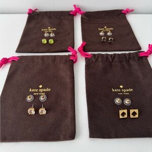 Kate Spade earrings 4 set bundle